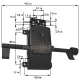 Механизм качания F016. Фото товара с разных ракурсов.