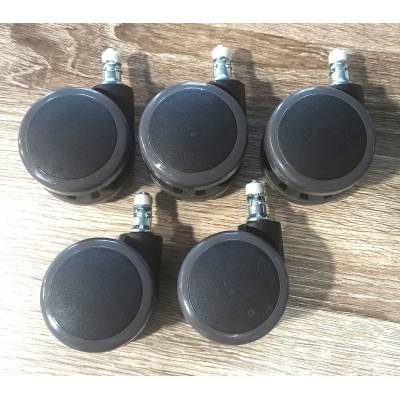 Ролики для офисного кресла противооткатные 60мм (упаковка 5шт)