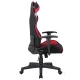 Игровое кресло  "GT Racer GM-101", подушка, ткань, черное/красное, 531820. Фото товара с разных ракурсов.