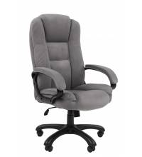 Кресло руководителя Chairman Home 600 Россия ткань Т-55 серый