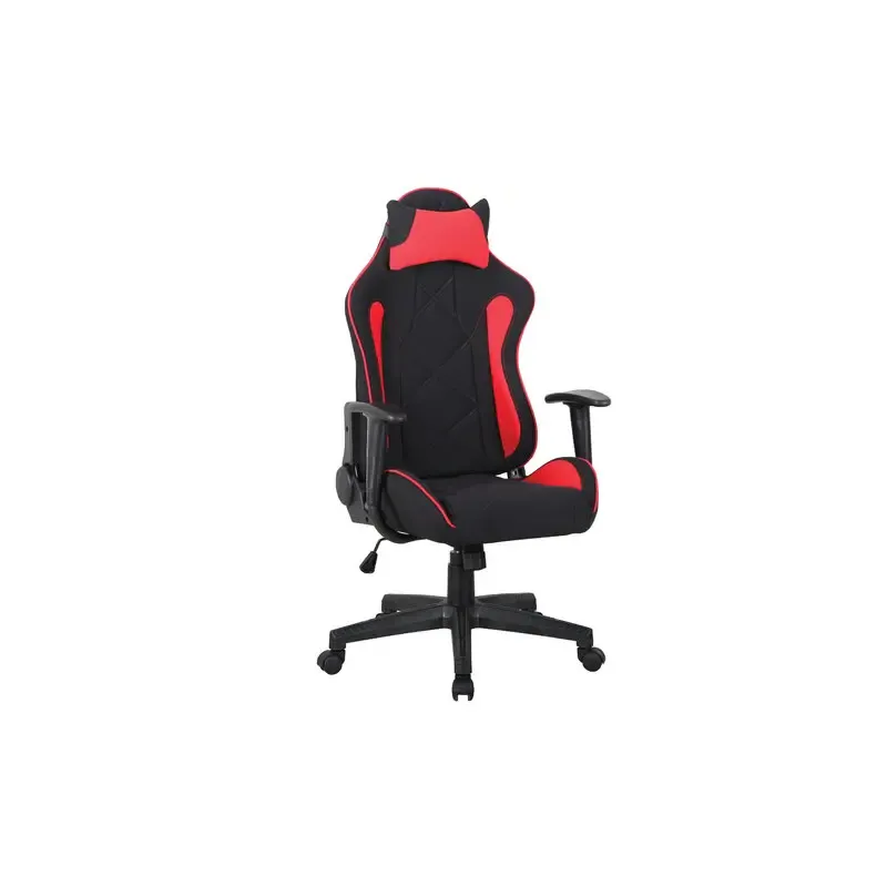 Игровое кресло  "GT Racer GM-101", подушка, ткань, черное/красное, 531820 главное фото