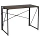 Стол на металлокаркасе BRABIX LOFT CD-002, 1000х500х750 мм, складной, цвет морёный дуб, 641212. Фото товара с разных ракурсов.